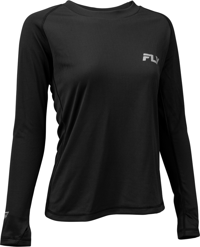 Wmn's Lightwght Baselayer Top Black 2x
