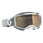 Fury Snowcross Goggle White/ Grey Ls Bronze Chrome