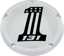 Load image into Gallery viewer, 6   M8 Softail Derby Cover 131 Chrome