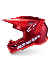 Load image into Gallery viewer, S M3 Radium Helmet Ece06/Dot Red Mot/Red Fl/Wht Gl Xl