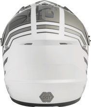 Load image into Gallery viewer, Mx 46 Off Road Mega Helmet Matte White/Silver Sm