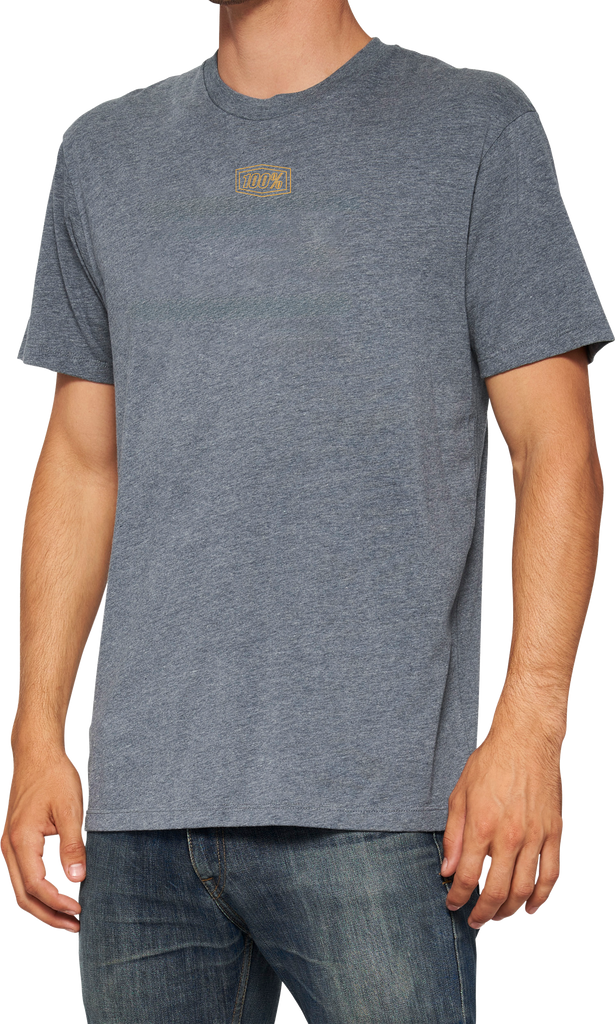 Tronix Ss Tee Charcoal Heather Lg