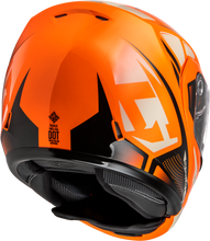 Load image into Gallery viewer, Md 04s Sector Snow Helmet W/ Electric Shield Orange/Blk Sm