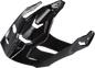 Xt9000 Peak Visor Set Gloss Black