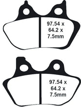 Load image into Gallery viewer, Profiled Brake Pad X+ Fr/Rr Except 200 Mm Tire