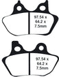 Profiled Brake Pad X+ Fr/Rr Except 200 Mm Tire