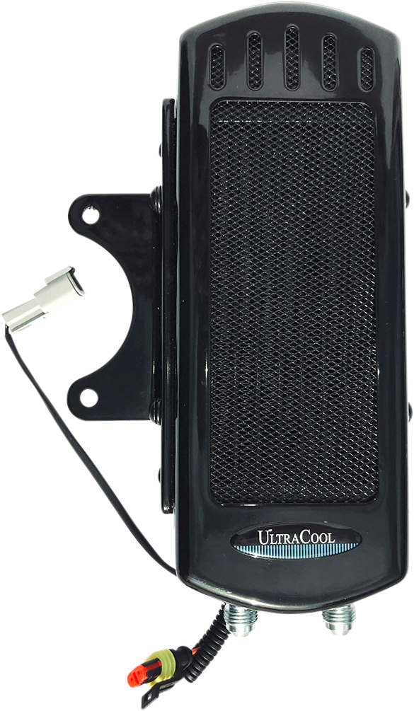 Side Mount Oil Cooler M8 Touring `17 23  Gloss Blk