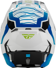Load image into Gallery viewer, Youth Formula Cp Charge Helmet White/Blue/Black Yl