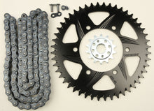 Load image into Gallery viewer, Sprocket/Chain Kit Stl/Alu 14/48t Blk Sx3 520 108l Blk