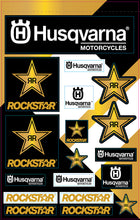 Load image into Gallery viewer, Husqvarna Racing Decal Hus Racing Decal Sheet