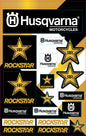 Husqvarna Racing Decal Hus Racing Decal Sheet
