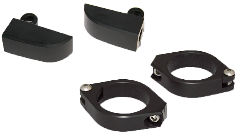 Turn Signal Holder Set M8 38 41mm Black
