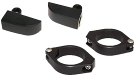 Turn Signal Holder Set M8 38 41mm Black