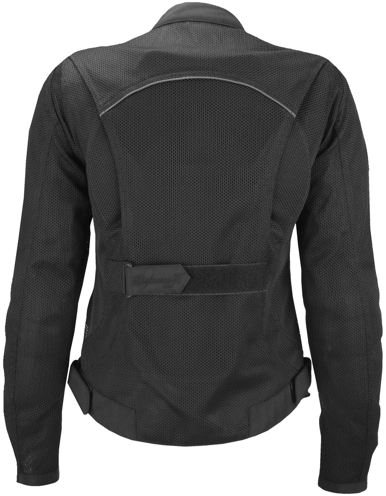 Women's Aira Mesh Jacket Black 3x