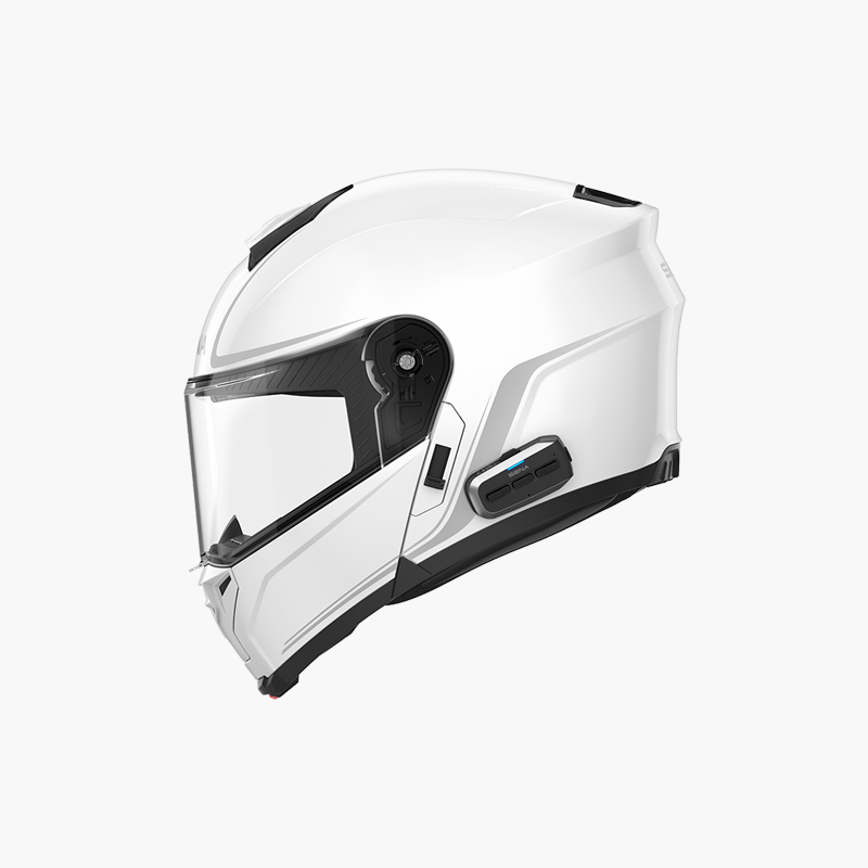 Outrush 2 Flip Up Helmet W/Mesh Glossy White Md