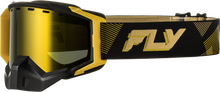 Load image into Gallery viewer, Zone Elite Sn Goggle Blk/Gold W/Gold Mir/Plrzd Yellow Lens