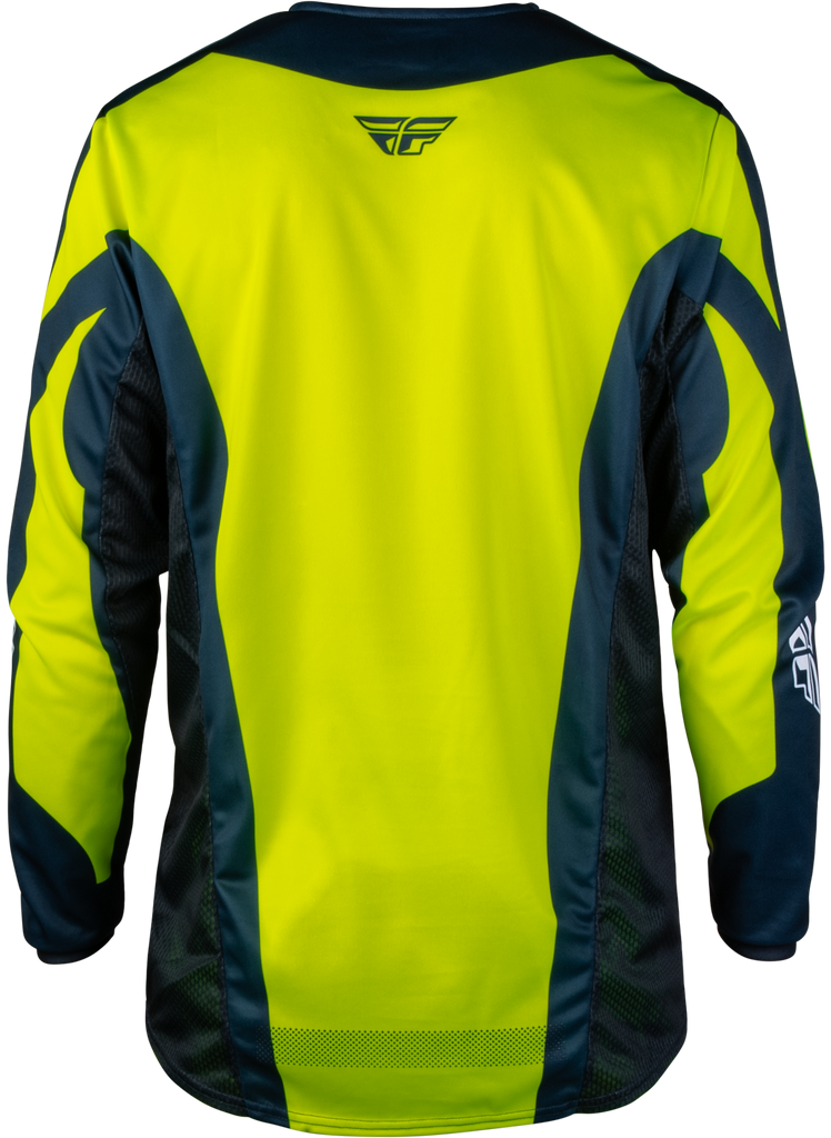 Kinetic Fade Jersey Hi Vis/Navy/White Sm