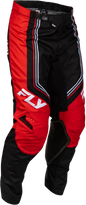 Kinetic Dbk Pants Black/Red/White Sz 38