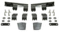 Heavy Duty Mount Kit Narrow Black Hon