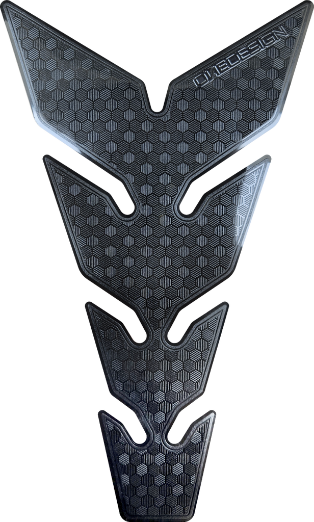 Ultra Thin Tank Pad Hexagons Black