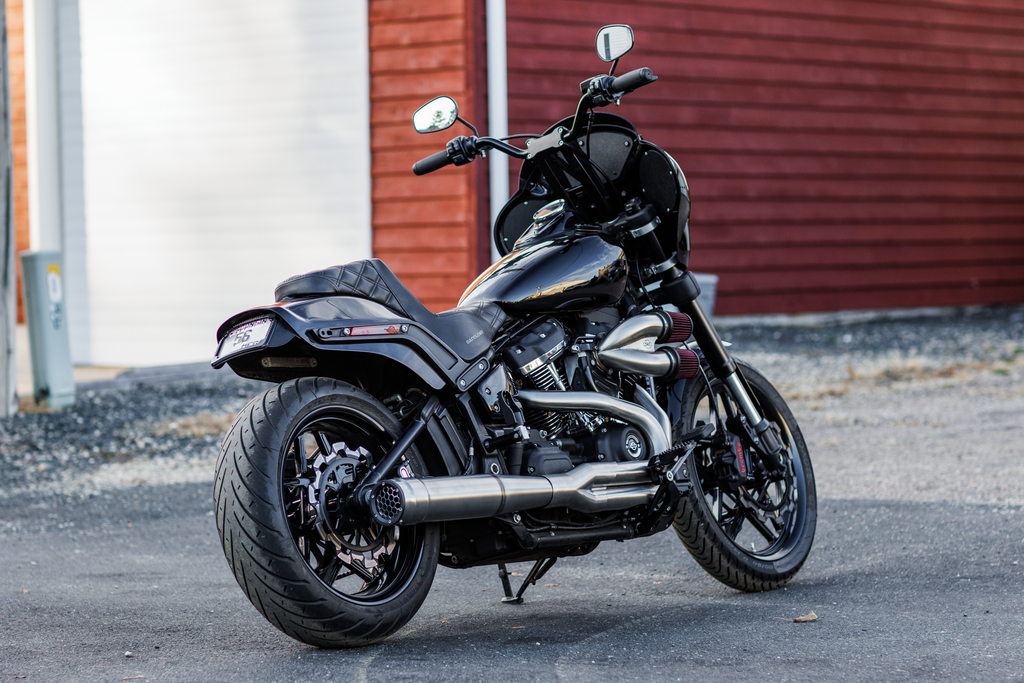 Grand Prix 2 1 Black M8 Softail `18 23 W/Fwds