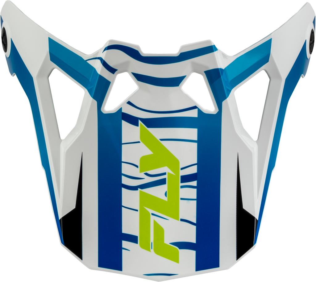 Formula Cp Charge Visor White/Blue/Black Yl Lg
