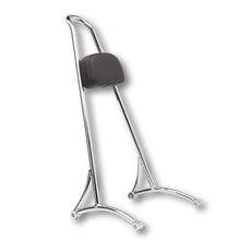 Load image into Gallery viewer, Tall Sissy Bar W/ Pad Chrome Dyna 06 17