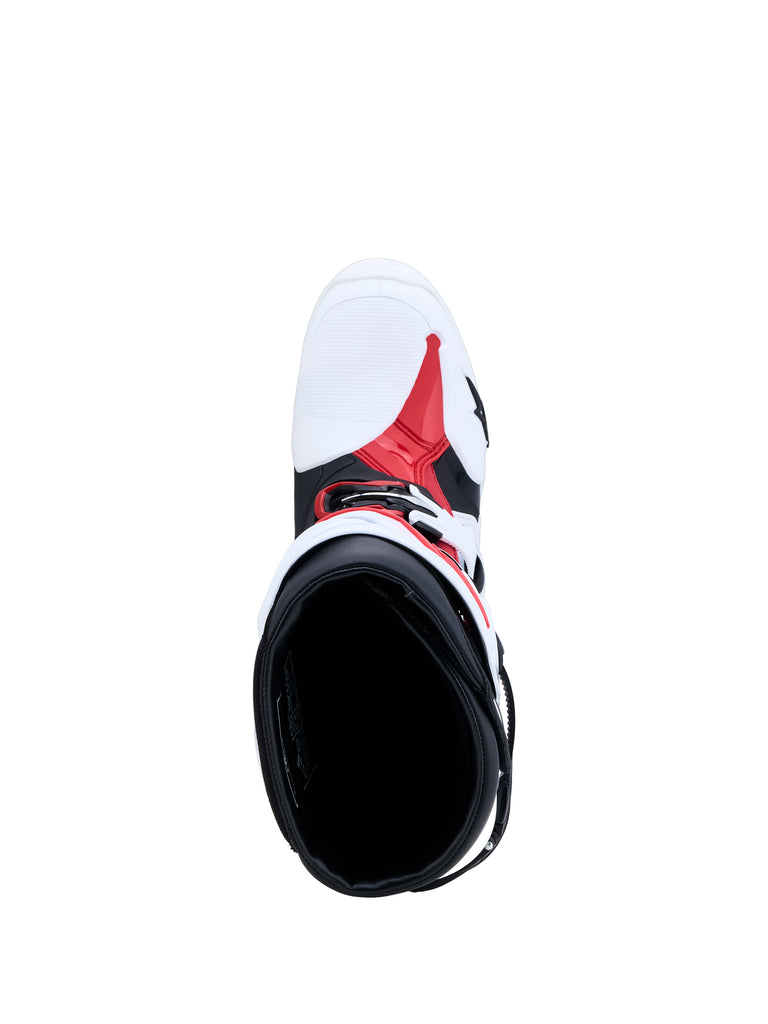 Tech 10 Boots Wht/Blk/Br Red 14