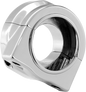 Throttle Housing Dual Cable Thread In, Chrome