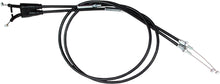 Load image into Gallery viewer, Black Vinyl Throttle Push Pull Cable Set
