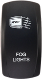 Dash Switch Rocker Face Fog Lights