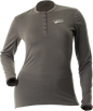Merino Wool Base Layer Shirt Grey Sm