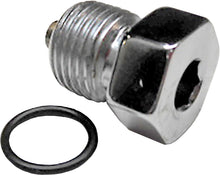 Load image into Gallery viewer, Trans Drain Plug Chr Oversize Big Twin 00 Up 9/16 18 Thread