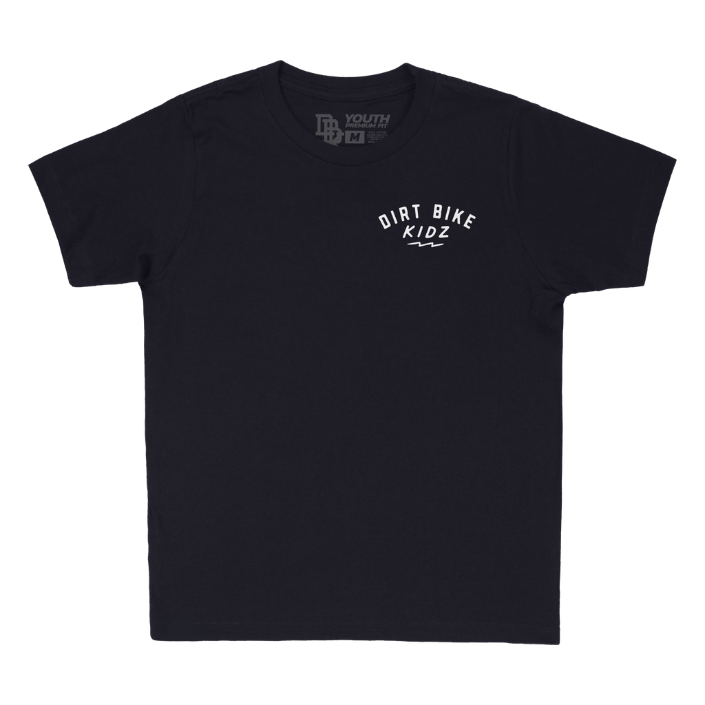 12 O'clock Youth Tee Navy Ys