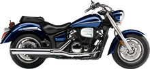 Load image into Gallery viewer, Slip On W/Scalloped Tip Chrome Yam V Star 1300 07 18