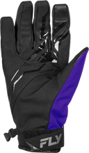 Load image into Gallery viewer, Title Gloves Black/Purple/Grey 2x