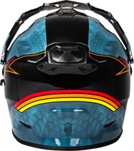 Load image into Gallery viewer, Trekker Cw Conceal Helmet Elec Shld Slate/Black/Red Lg