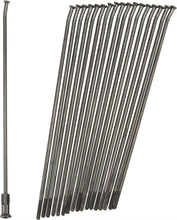 Load image into Gallery viewer, Double Butted Spokes Black/Black Rear 18" 36/Pkm
