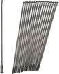 Double Butted Spokes Black/Black Rear 18