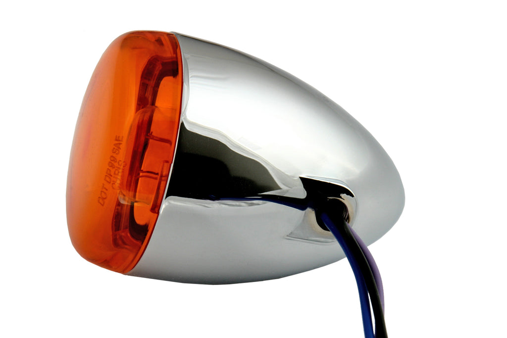 Chrome Turn Signal Assembly Right or Left