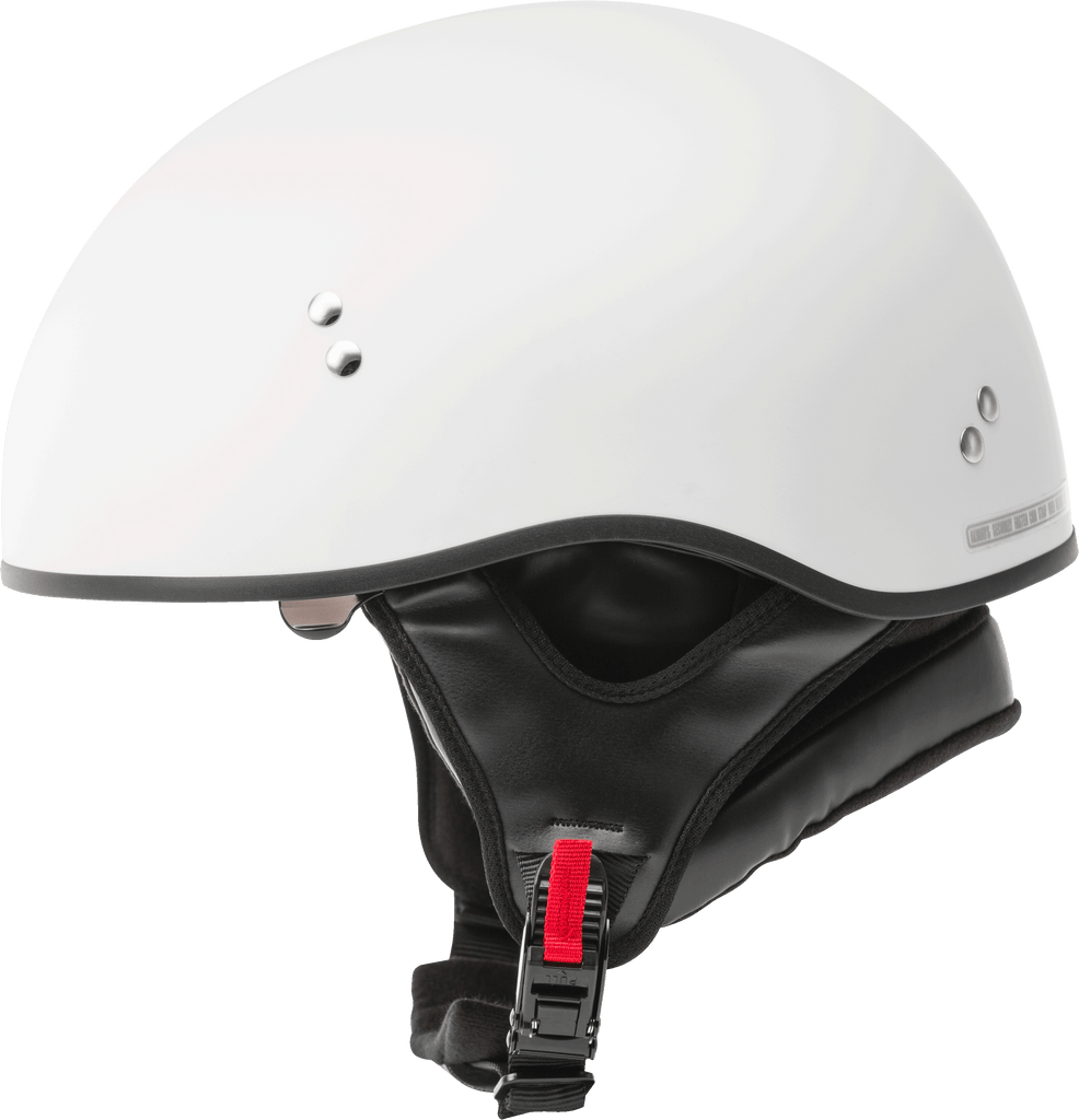 Hh 65 Half Helmet Naked Matte White Lg