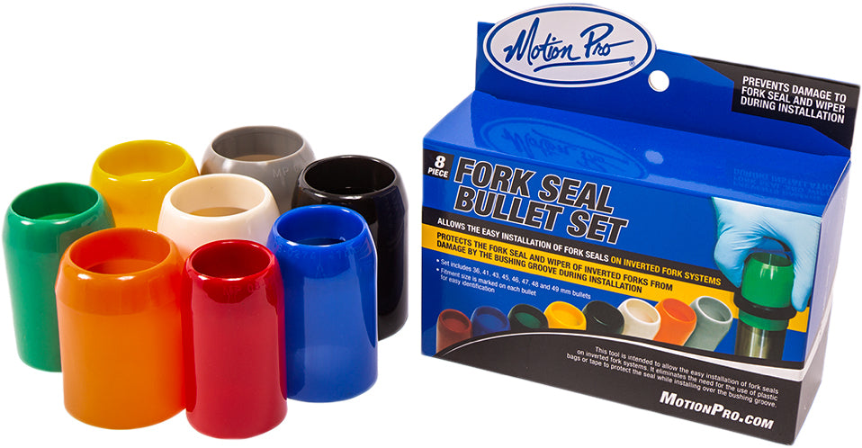 Fork Seal Bullet Set Of 8