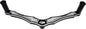 Billet Heel/Toe Shifter Darkside Black
