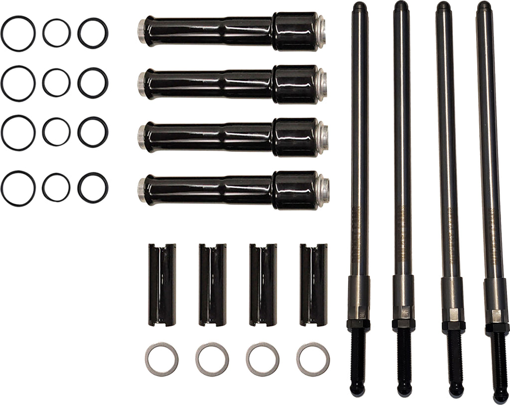 Speedy Push Rods / Covers Black `99 17 Twin Cam