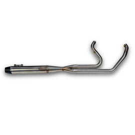 Intmdtr M8 Flt Full Brushed Ss W/Black End Cap