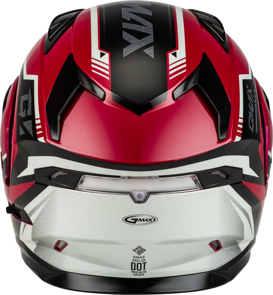 Md 01 Volta Helmet Red Metallic Md