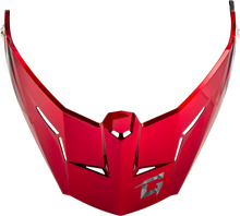 Load image into Gallery viewer, Md 74 Visor W/Screws Striker Blk/Grey/Red Metallic