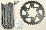 VORTEX Sprocket/Chain Kit Stl/Stl 15/45t Sil Sx3 520-112l Blk 3-CK6349