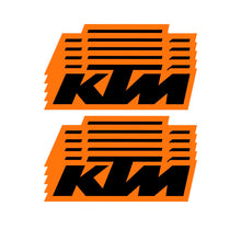 Load image into Gallery viewer, 6" Ktm Decal 10 Pk