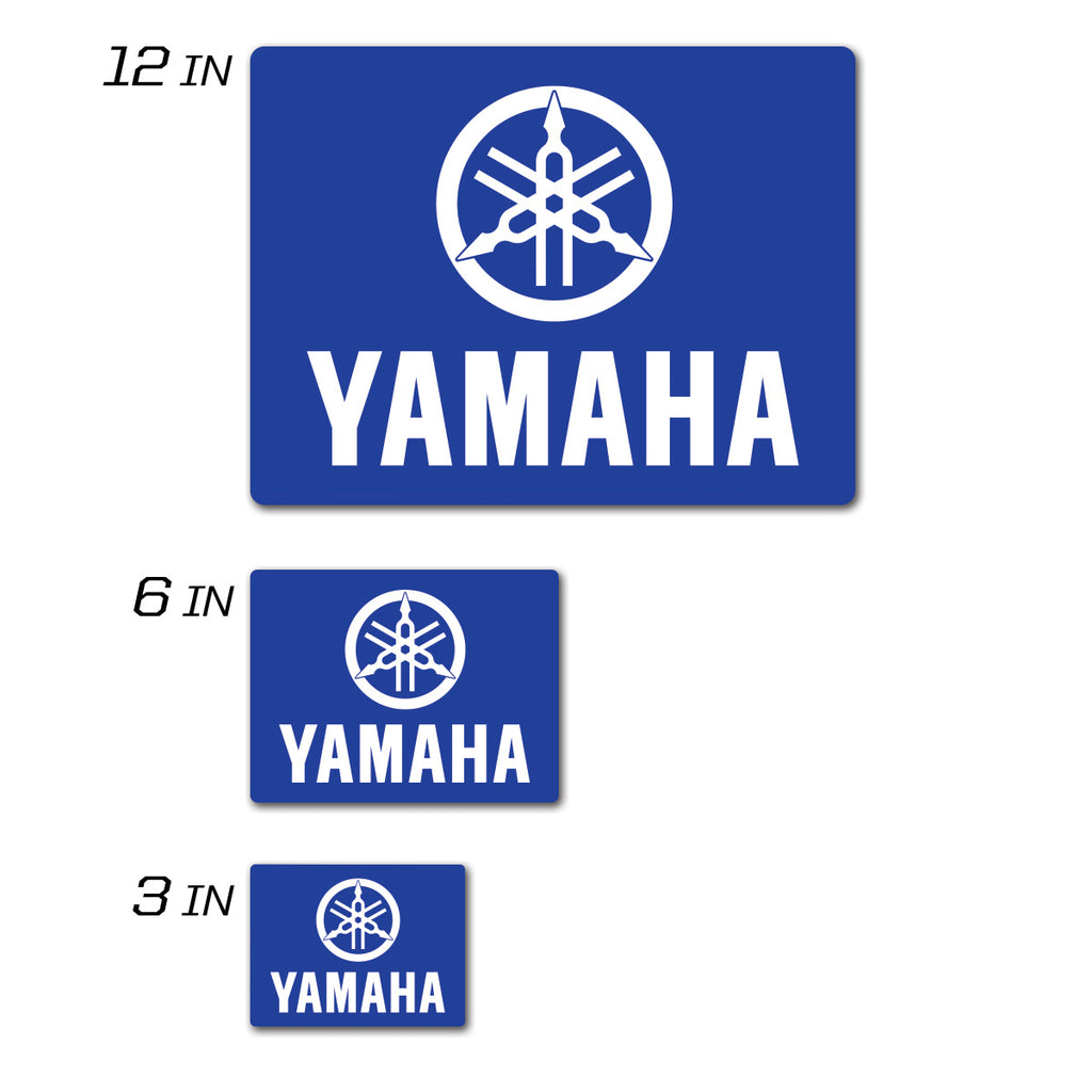Yamaha Icon Decal 3" Squared Yamaha Icon Decal 3" Squared